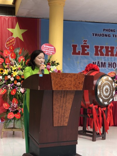 Lễ Khai giảng năm học 2019-2020 của trường Tiểu học Lê Trọng Tấn