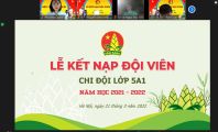 Kết nạp đội năm học 21-22