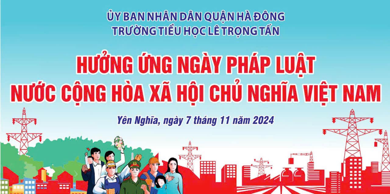 HƯỞNG ỨNG NGÀY PHÁP LUẬT NƯỚC CỘNG HOÀ XÃ HỘI CHỦ NGHĨA VIỆT NAM,